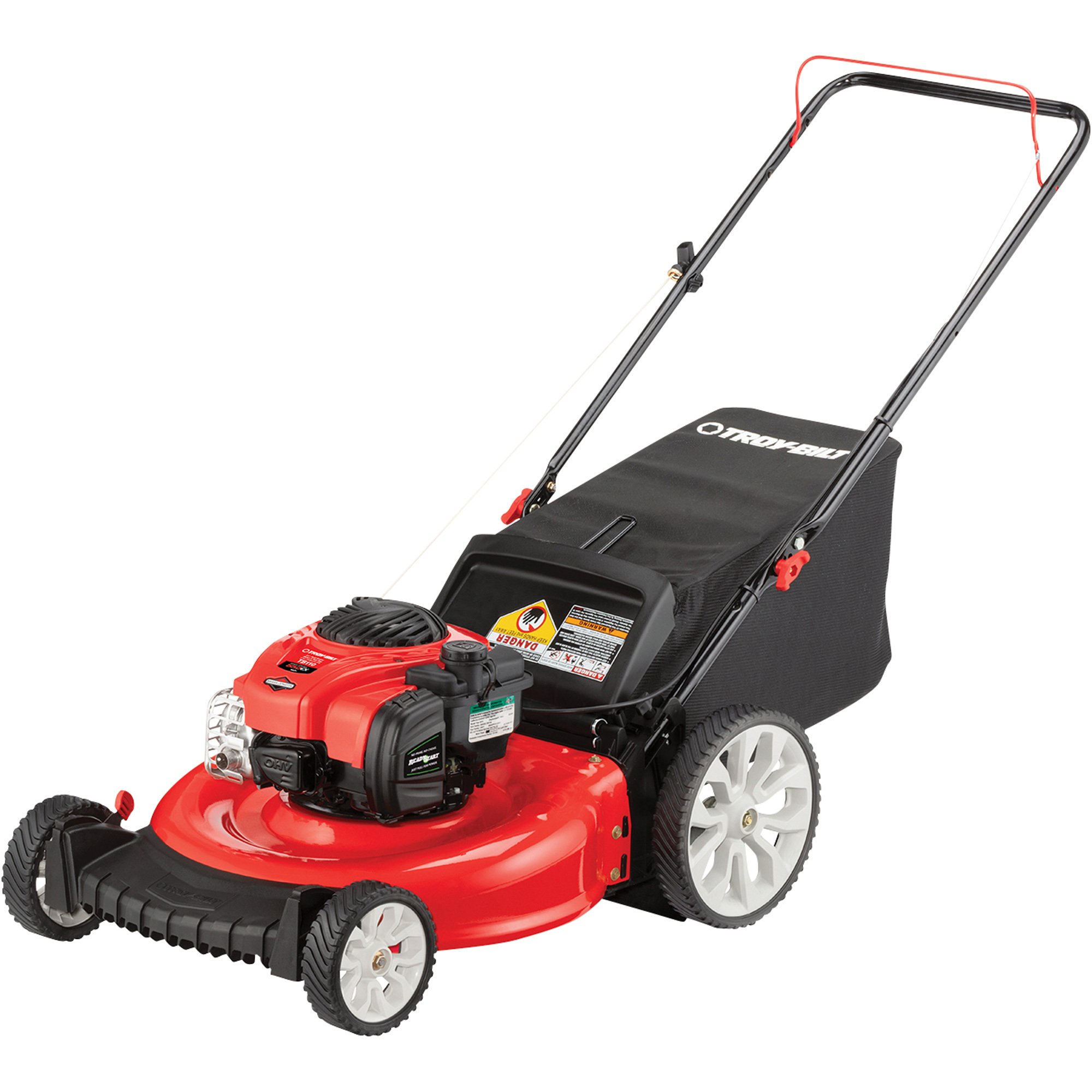 Troy-Bilt Push Lawn Mower — 140cc Briggs & Stratton Engine, 21in. Deck, Model# TB110
